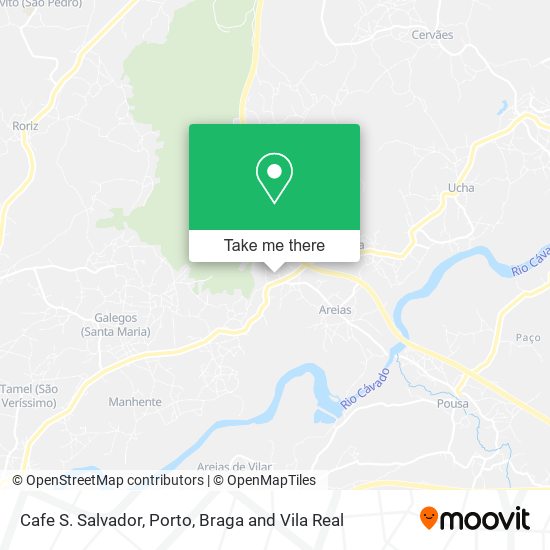 Cafe S. Salvador map