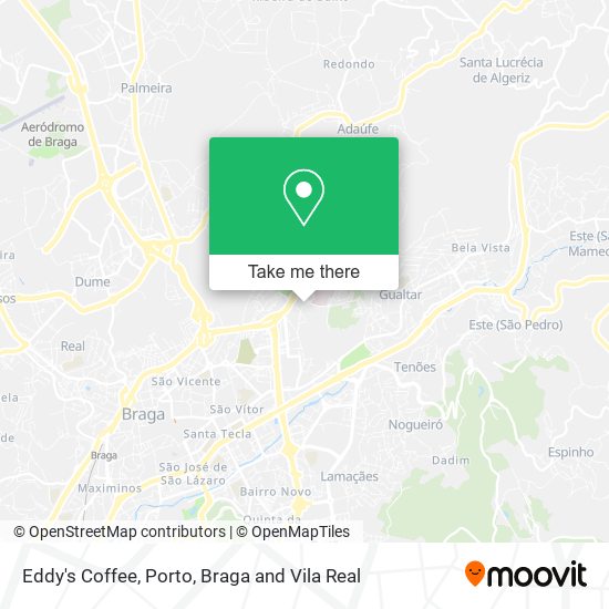 Eddy's Coffee map