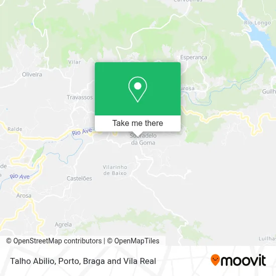 Talho Abilio map