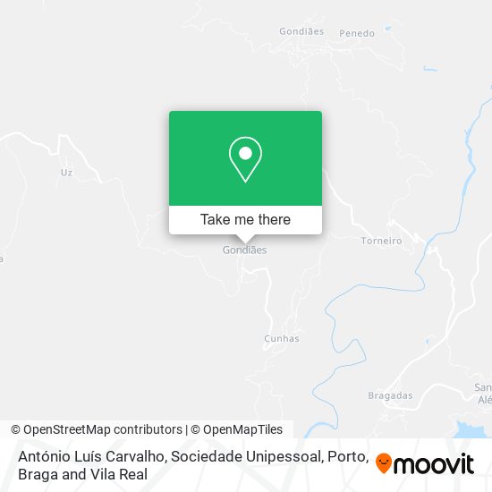 António Luís Carvalho, Sociedade Unipessoal mapa