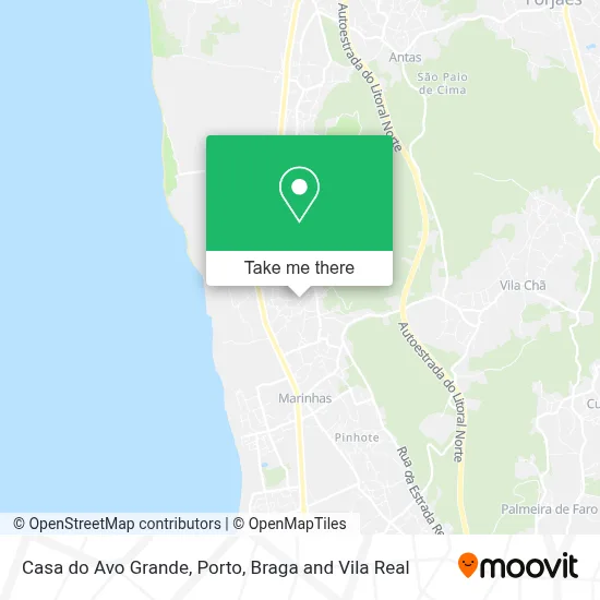 Casa do Avo Grande map