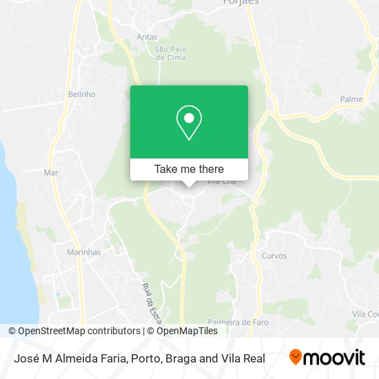 José M Almeida Faria map