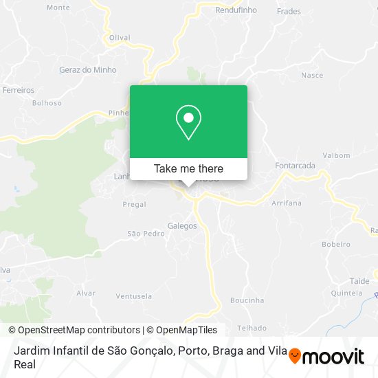 Jardim Infantil de São Gonçalo map