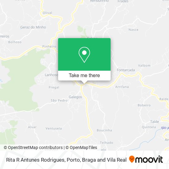 Rita R Antunes Rodrigues map
