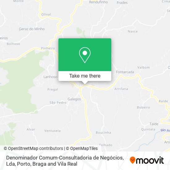 Denominador Comum-Consultadoria de Negócios, Lda map
