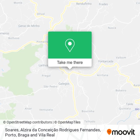 Soares, Alzira da Conceição Rodrigues Fernandes map
