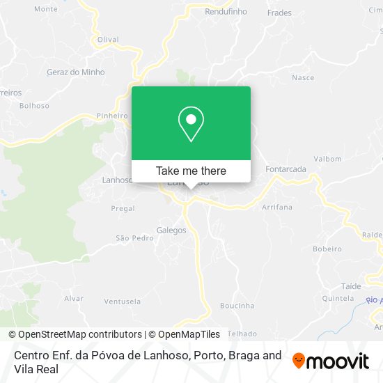 Centro Enf. da Póvoa de Lanhoso map