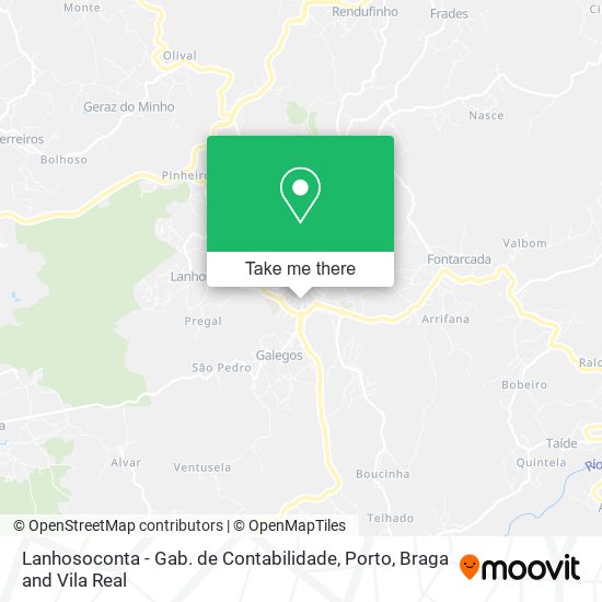 Lanhosoconta - Gab. de Contabilidade map