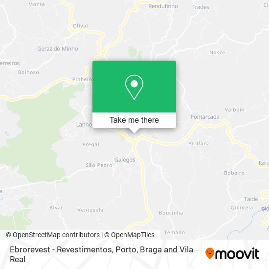 Ebrorevest - Revestimentos mapa