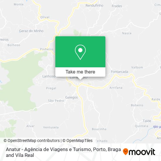 Anatur - Agência de Viagens e Turismo map