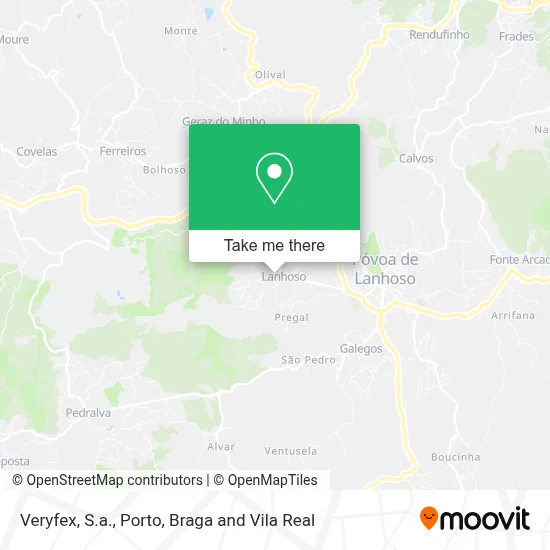Veryfex, S.a. map