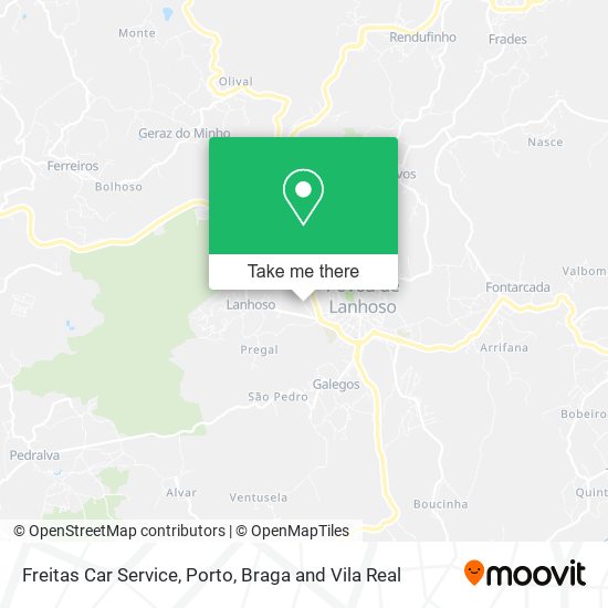 Freitas Car Service map