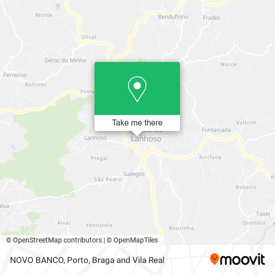 NOVO BANCO mapa