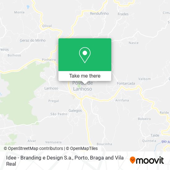 Idee - Branding e Design S.a. map