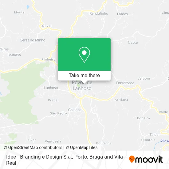 Idee - Branding e Design S.a. map