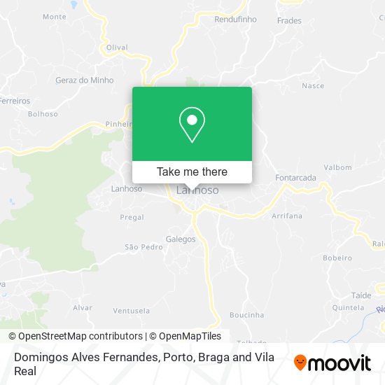 Domingos Alves Fernandes map