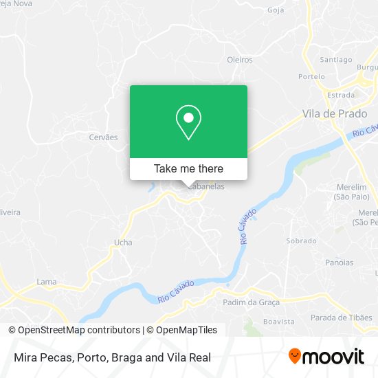 Mira Pecas map