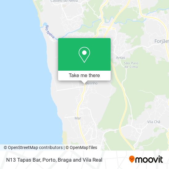 N13 Tapas Bar mapa