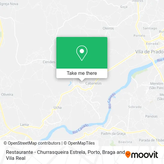 Restaurante - Churrasqueira Estrela map