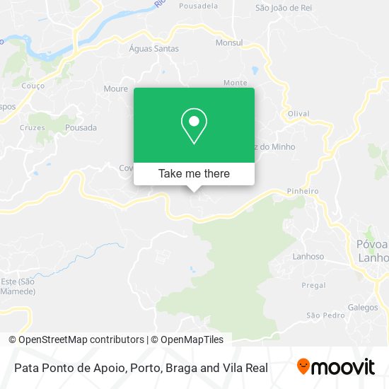 Pata Ponto de Apoio map