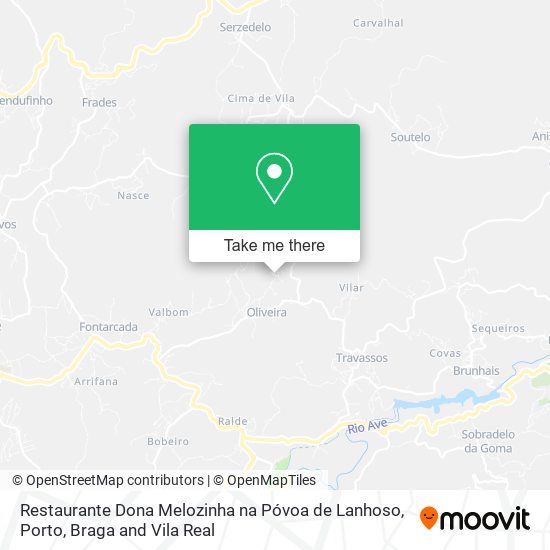 Restaurante Dona Melozinha na Póvoa de Lanhoso map