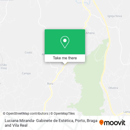 Luciana Miranda- Gabinete de Estética mapa