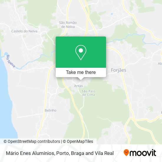 Mário Enes Alumínios map
