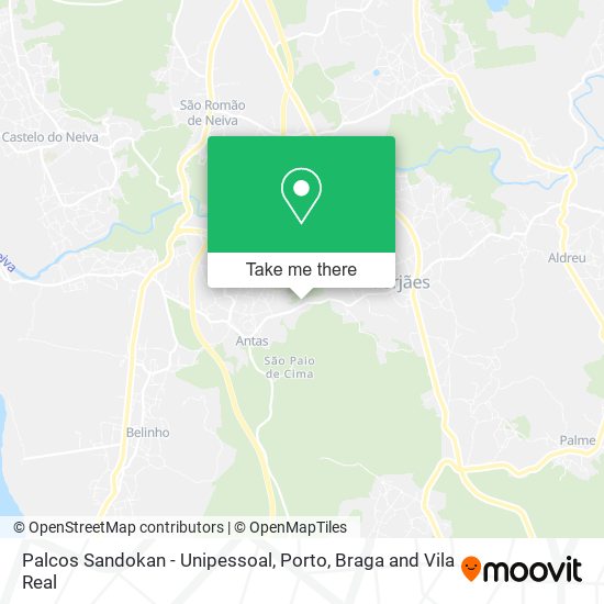 Palcos Sandokan - Unipessoal mapa