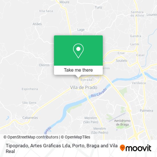 Tipoprado, Artes Gráficas Lda map