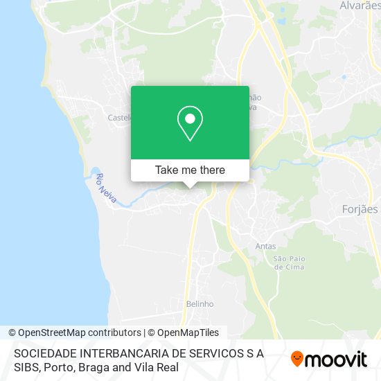 SOCIEDADE INTERBANCARIA DE SERVICOS S A SIBS mapa