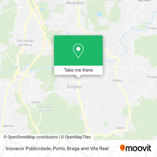 Inovacor Publicidade map