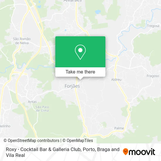 Roxy - Cocktail Bar & Galleria Club map