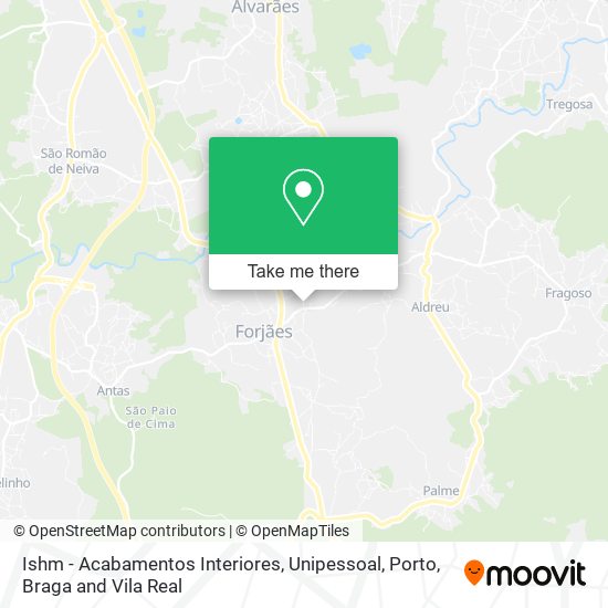 Ishm - Acabamentos Interiores, Unipessoal mapa
