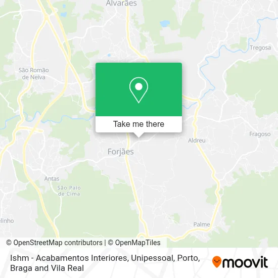 Ishm - Acabamentos Interiores, Unipessoal map