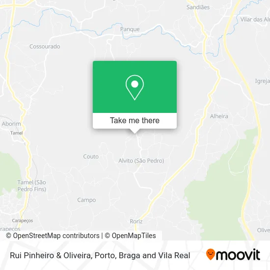 Rui Pinheiro & Oliveira map