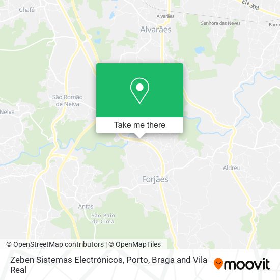 Zeben Sistemas Electrónicos mapa