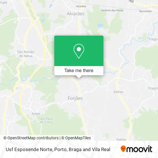 Usf Esposende Norte map