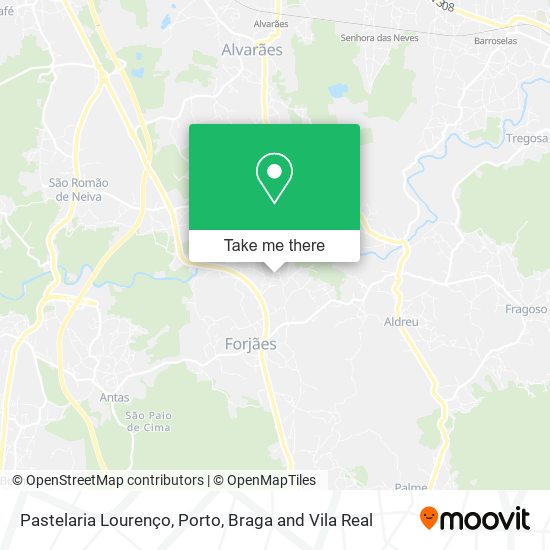 Pastelaria Lourenço map