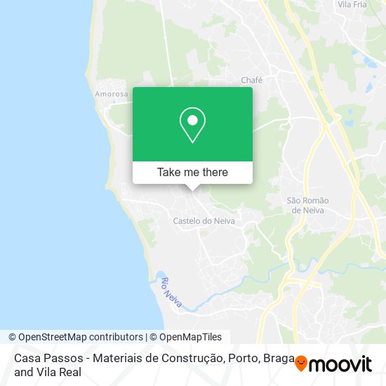 Casa Passos - Materiais de Construção mapa
