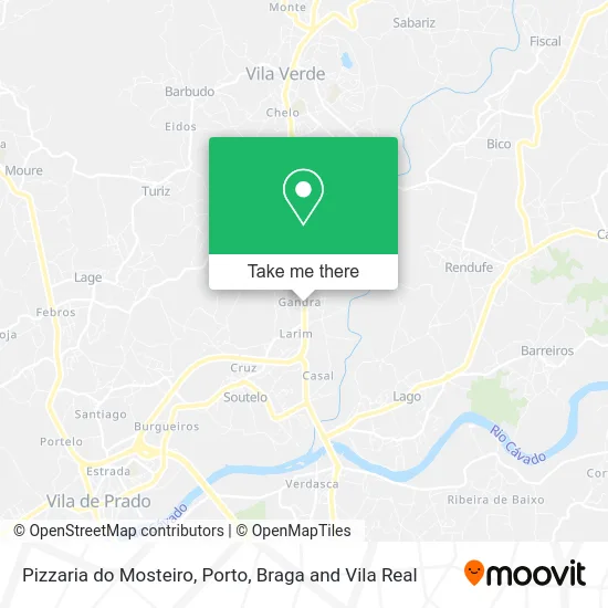 Pizzaria do Mosteiro map