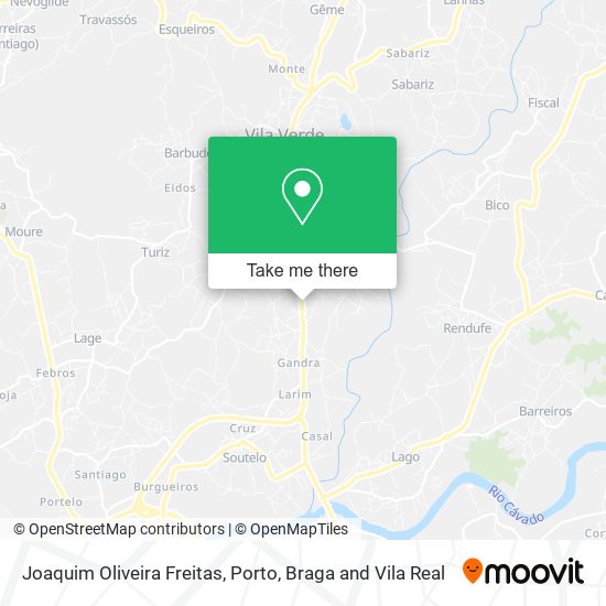 Joaquim Oliveira Freitas map