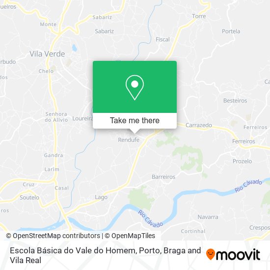 Escola Básica do Vale do Homem map