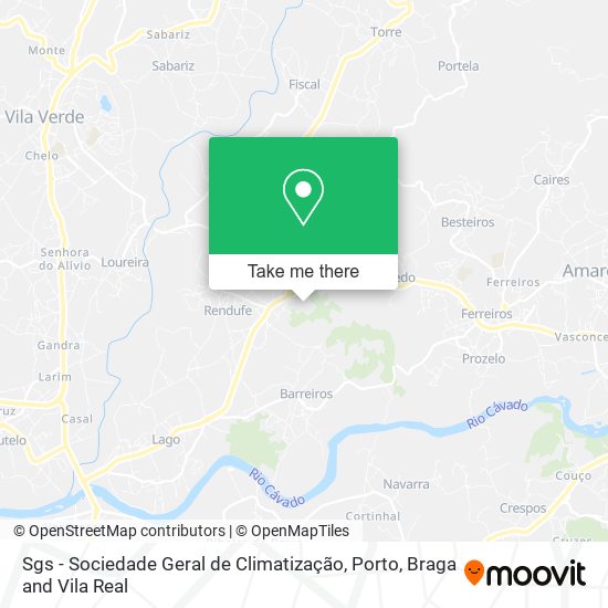 Sgs - Sociedade Geral de Climatização map