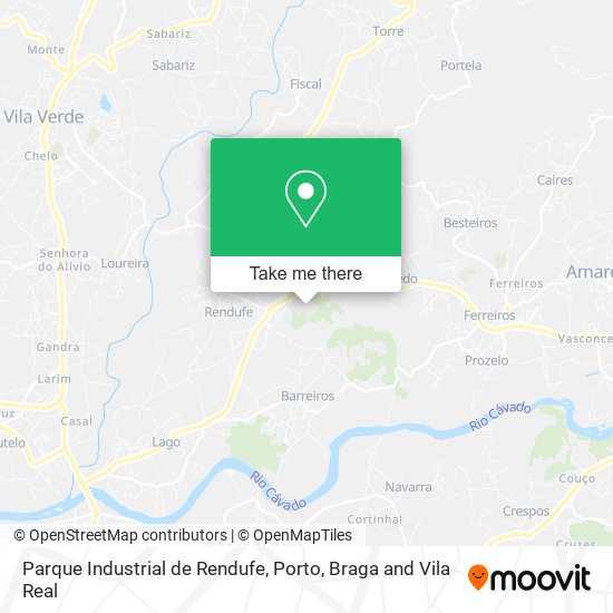 Parque Industrial de Rendufe map