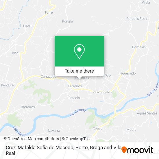 Cruz, Mafalda Sofia de Macedo map