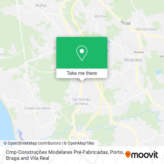 Cmp-Construções Modelares Pré-Fabricadas mapa