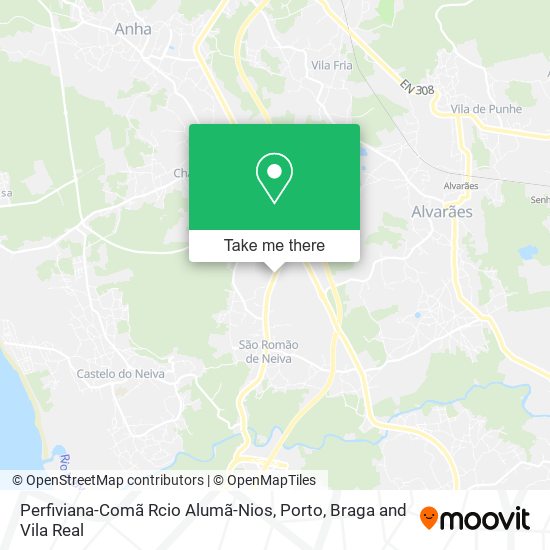 Perfiviana-Comã Rcio Alumã-Nios map