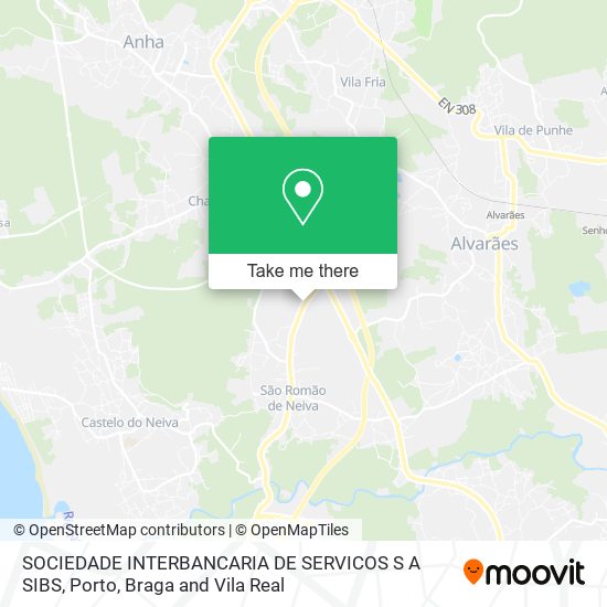 SOCIEDADE INTERBANCARIA DE SERVICOS S A SIBS map