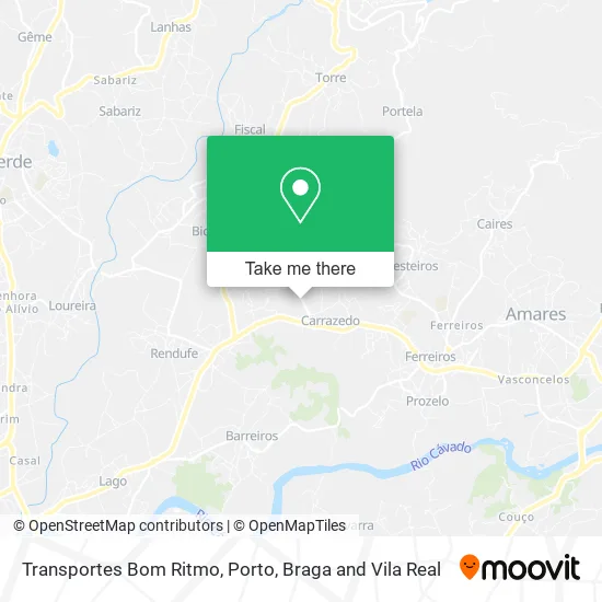 Transportes Bom Ritmo map