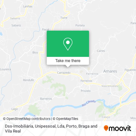 Dss-Imobiliária, Unipessoal, Lda mapa